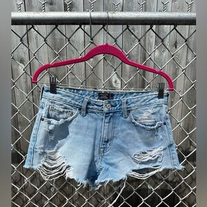 Abercrombie Cutoffs Size 6 Low Rise
